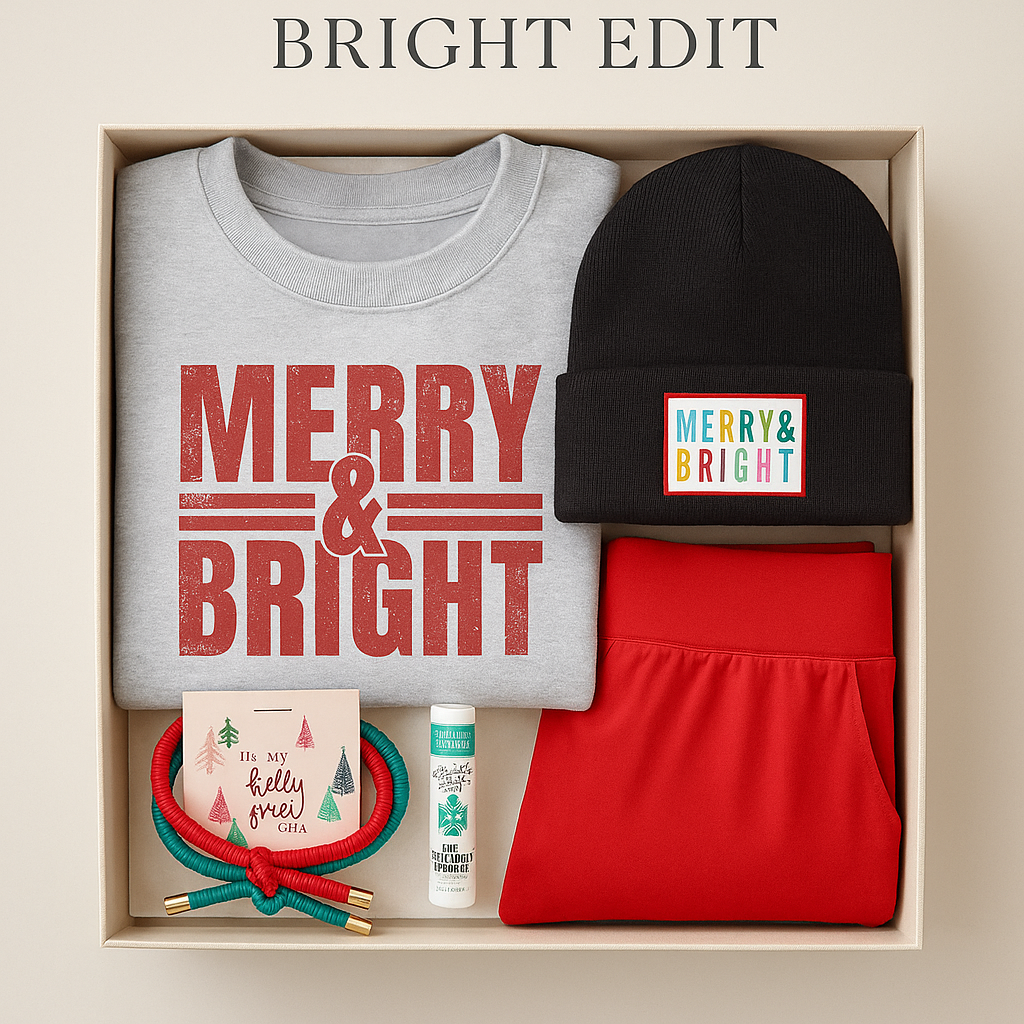 THE BRIGHT EDIT BOX | CREWNECK + JOGGERS BUNDLE